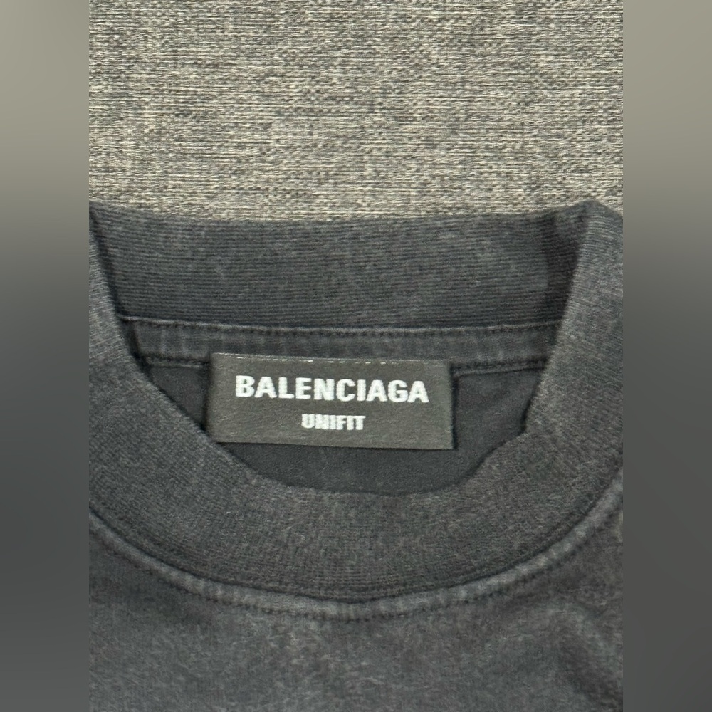 SOLD Balenciaga Strike 1917 Oversized T-Shirt Black - Picture 8 of 14
